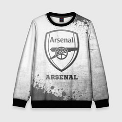 Детский свитшот Arsenal - white gradient