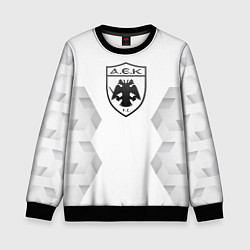 Детский свитшот AEK Athens white poly