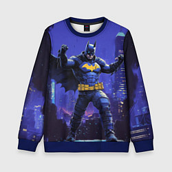 Детский свитшот Бэтмен в стойке победителя