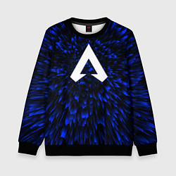 Детский свитшот Apex Legends blue energy