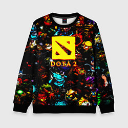Детский свитшот Dota2 персонажи