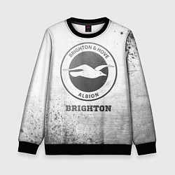 Детский свитшот Brighton - white gradient
