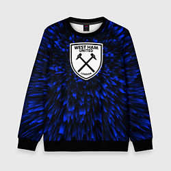 Детский свитшот West Ham blue energy