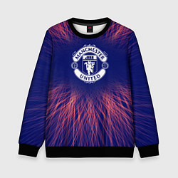 Детский свитшот Manchester United red energy