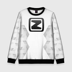 Детский свитшот Zotye white poly