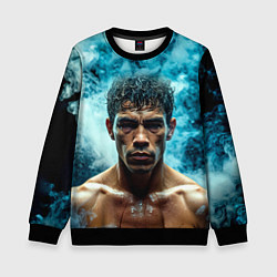 Детский свитшот Артуро Гатти в дыму