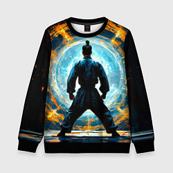 Детский свитшот Кунг-фу боец