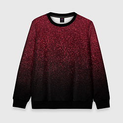 Свитшот детский Амарантовый градиент крошка, цвет: 3D-черный