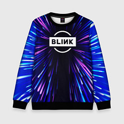 Детский свитшот Blackpink neon energy