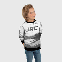 Свитшот детский JAC - white gradient посередине, цвет: 3D-черный — фото 2