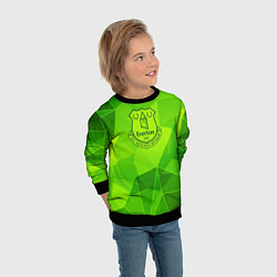 Свитшот детский Everton green poly, цвет: 3D-черный — фото 2