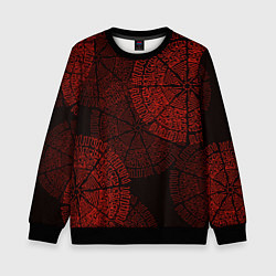 Свитшот детский Древне-не-древние узоры, цвет: 3D-черный
