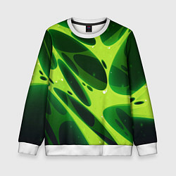 Детский свитшот Color green light green