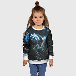 Свитшот детский Чужой космос, цвет: 3D-белый — фото 2