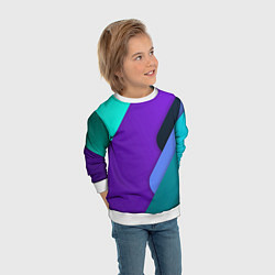Свитшот детский Multicoloured, цвет: 3D-белый — фото 2
