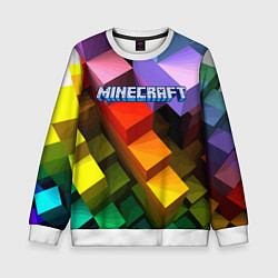 Детский свитшот Minecraft - pattern