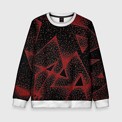 Детский свитшот Triangles with dots