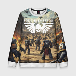 Детский свитшот Warhammer 40k поле боя