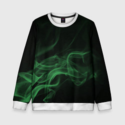 Детский свитшот Color smoke green