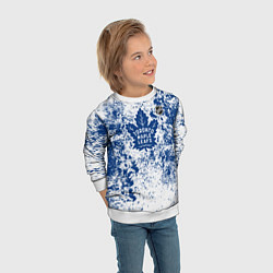 Свитшот детский Toronto Maple Leafs NHL white, цвет: 3D-белый — фото 2