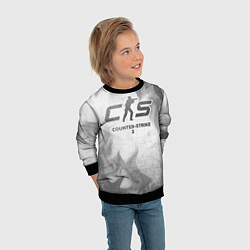 Свитшот детский Counter-Strike 2 - white gradient, цвет: 3D-черный — фото 2