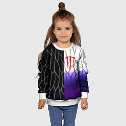 Свитшот детский Monster energy steel, цвет: 3D-белый — фото 2