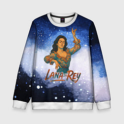 Детский свитшот Lana Del Rey танцует