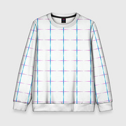Детский свитшот Color white blue stripes