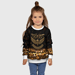 Свитшот детский Крылья Родины ВДВ, цвет: 3D-белый — фото 2