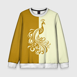 Детский свитшот Жар-птица в золотом