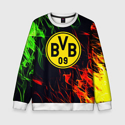 Детский свитшот Borussia flame toxic