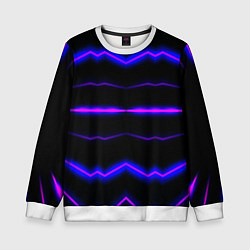 Детский свитшот Color multicoloured neon stripes