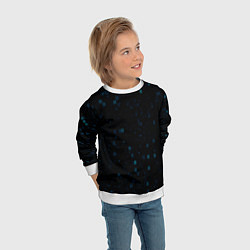 Свитшот детский Color dark blue khaki, цвет: 3D-белый — фото 2