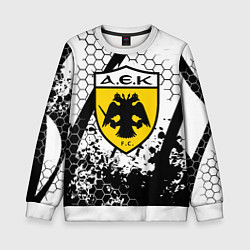 Детский свитшот AEK броня текстура краски