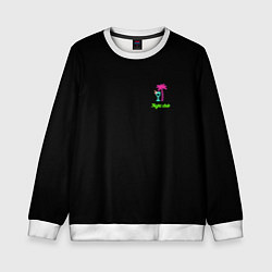 Детский свитшот Night club neon