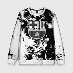 Детский свитшот Juventus белый дым