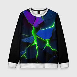 Детский свитшот Neon tile