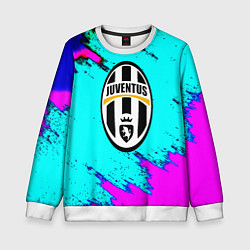 Детский свитшот Juventus неоновые краски