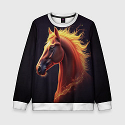 Детский свитшот Голова лошади