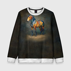 Детский свитшот Конь Ренессанс