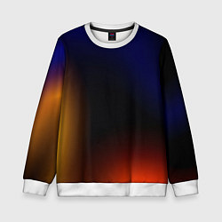 Свитшот детский Color black red blue, цвет: 3D-белый