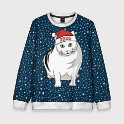 Детский свитшот Кот мем - 2026