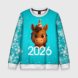 Детский свитшот Голова лошадки