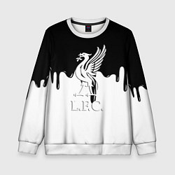Детский свитшот Ливерпуль разводы красок