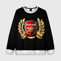 Свитшот детский Arsenal, цвет: 3D-белый