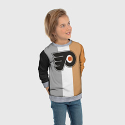 Свитшот детский Philadelphia Flyers, цвет: 3D-меланж — фото 2