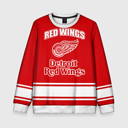 Свитшот детский Detroit red wings, цвет: 3D-белый