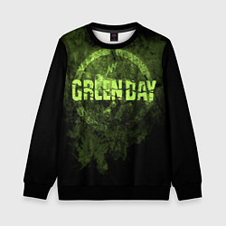 Свитшот детский Green Day: Acid Voltage, цвет: 3D-черный