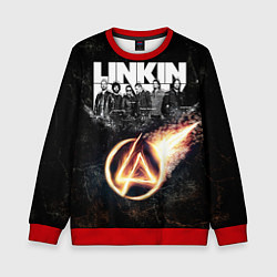 Свитшот детский Linkin Park: Comet, цвет: 3D-красный