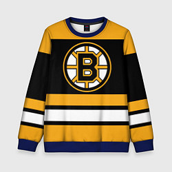 Свитшот детский Boston Bruins, цвет: 3D-синий